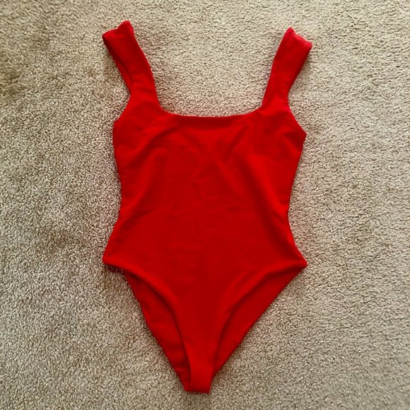 Mara Hoffman Persephone Red One Piece NWOT - Picture 4 of 5